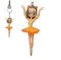 MINI BALERINA Sansha atslēgu piekariņš Orange - KRBA6 Sansha