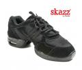P21LS Sasha - size 10, Black, Suede/Mesh, Medium Fit