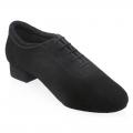 355N Ray Rose - size 10, Black, Nappa Suede, 1" (2.5 cm), Pro-Glide, Medium Fit